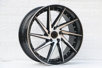 19" Riveted Swirl Style Wheels