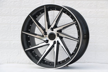 19" Riveted Swirl Style Wheels