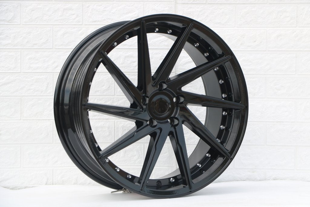 19" Riveted Swirl Style Wheels