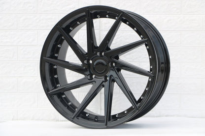 19" Riveted Swirl Style Wheels