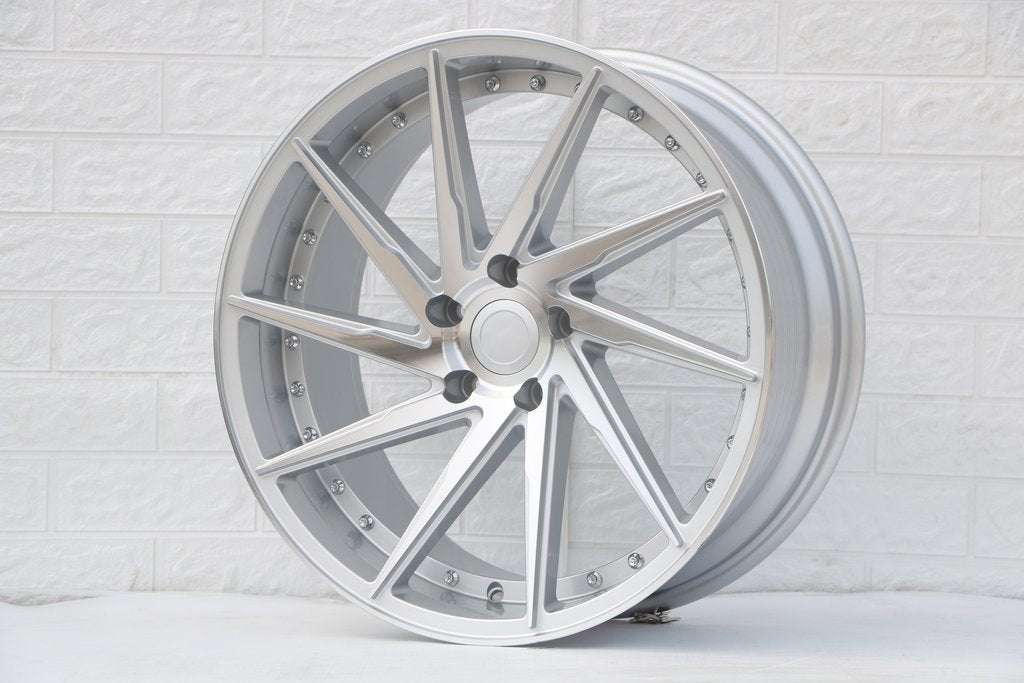19" Riveted Swirl Style Wheels