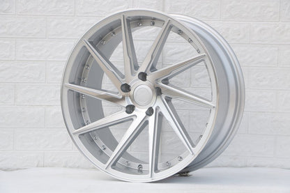 19" Riveted Swirl Style Wheels