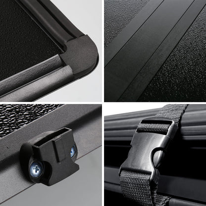2015-2021 Ford F-150 Super Crew Cab 6'6" Standard Bed Hard Quad-Fold Tonneau Cover