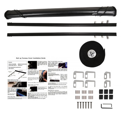 1988-1998 Chevrolet GMC C/K 1500/2500/3500 Fleetside 78" Bed Roll Up Vinyl Tonneau Cover