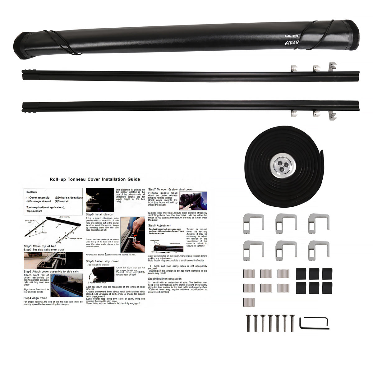 2004-2014 Ford F-150 78" Short Bed Roll Up Vinyl Tonneau Cover