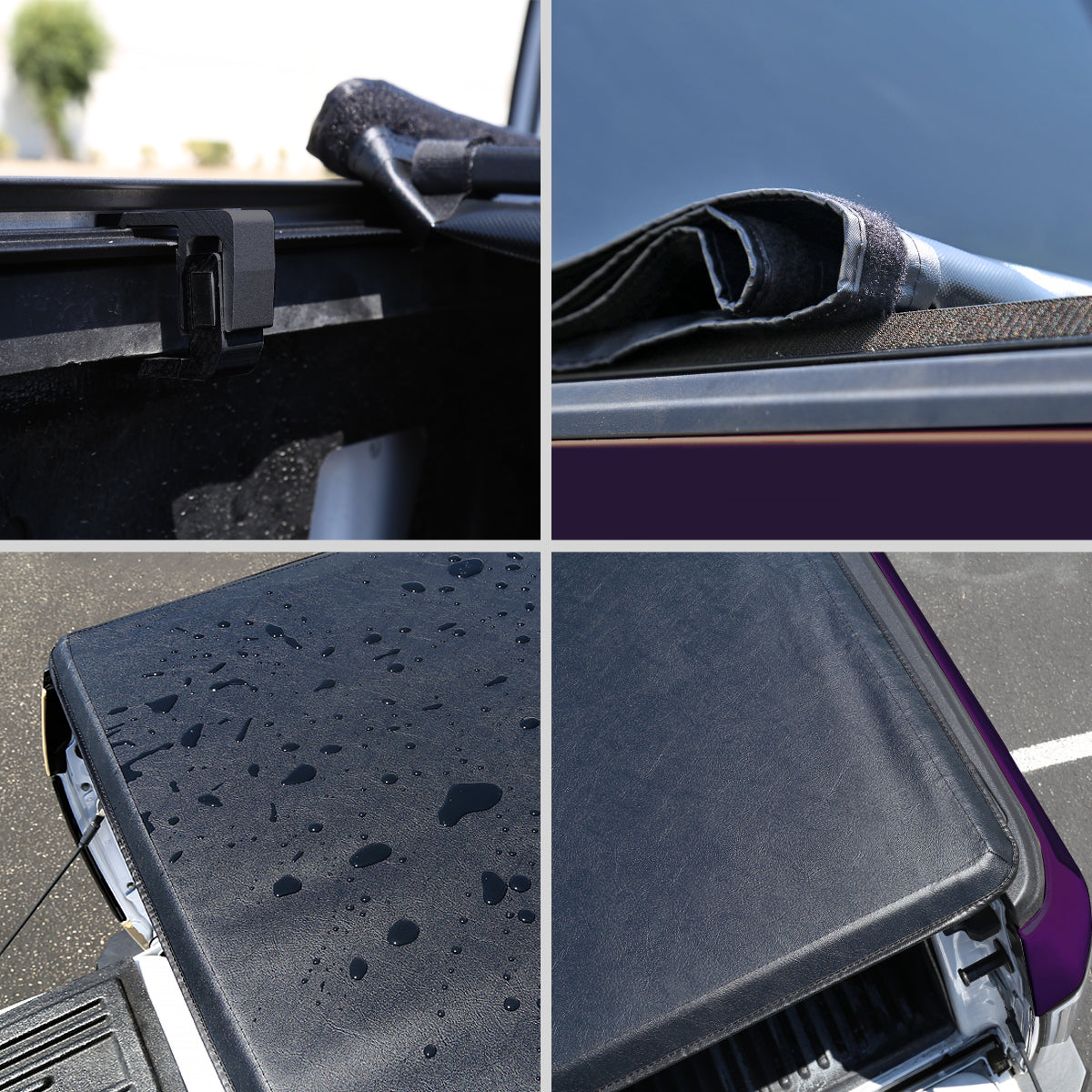 2017-2024 Ford F250 F350 SuperDuty 6.75FT Bed Roll Up Vinyl Tonneau Cover