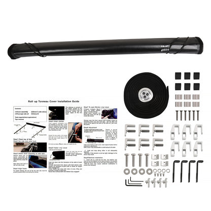 2005-2016 Nissan Frontier Crew Cab 60" Short Bed Roll Up Vinyl Tonneau Cover