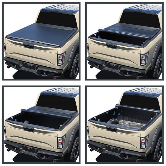 1993-2011 Ford Ranger Flareside/Splash 72" Short Bed Roll Up Vinyl Tonneau Cover