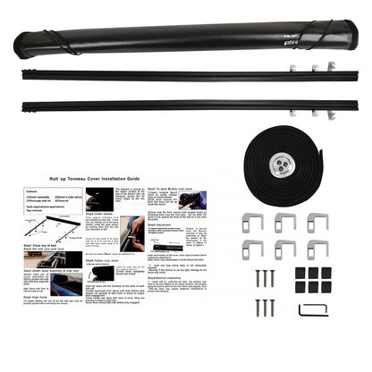 2007-2014 Chevrolet Silverado/GMC Sierra 78" Bed Roll Up Vinyl Tonneau Cover