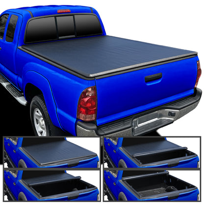2005-2015 Toyota Tacoma 72" Bed Roll Up Vinyl Tonneau Cover