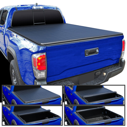 2016-2021 Toyota Tacoma 72" Bed Roll Up Vinyl Tonneau Cover