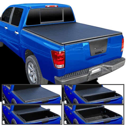 2004-2015 Nissan Titan 66" Short Bed Roll Up Vinyl Tonneau Cover