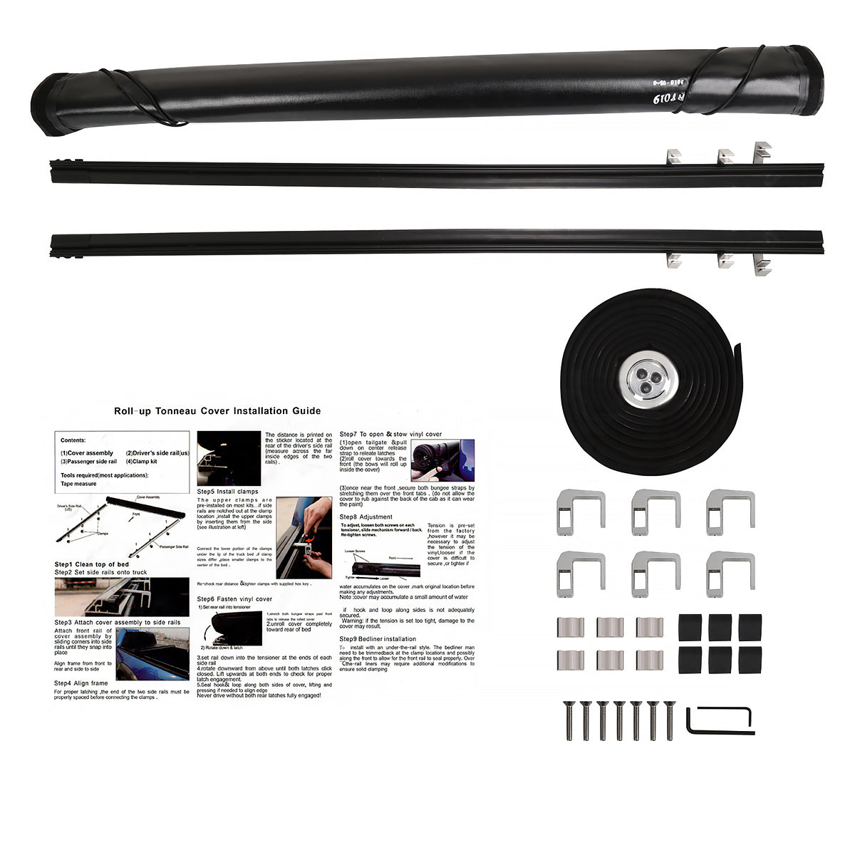 2000-2006 Toyota Tundra 78" Bed Roll Up Vinyl Tonneau Cover