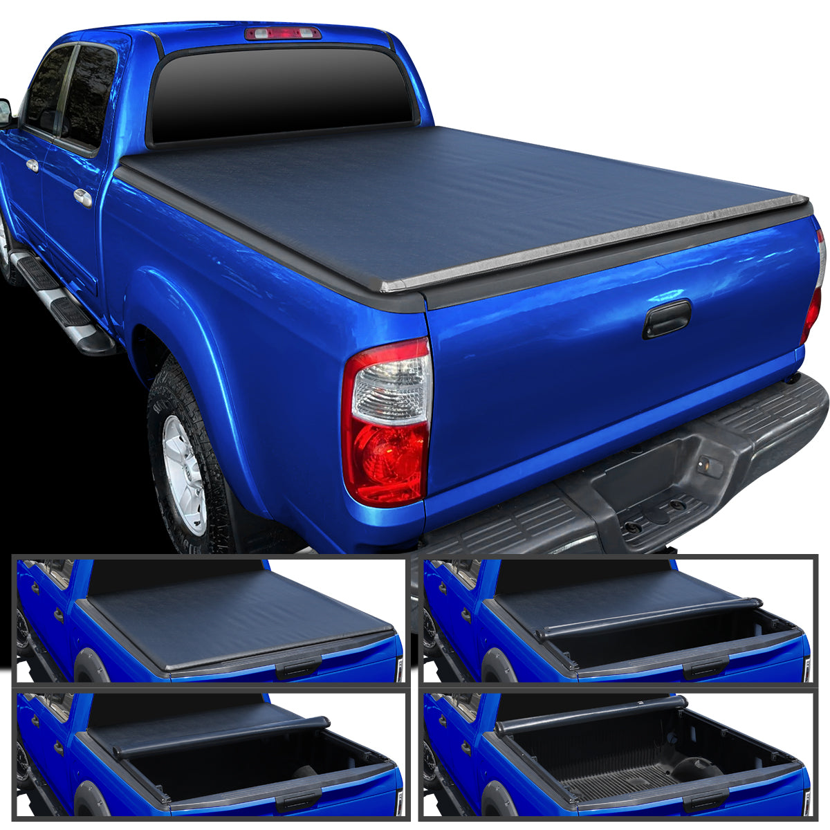 2000-2006 Toyota Tundra 78" Bed Roll Up Vinyl Tonneau Cover