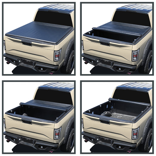 2009-2018 Dodge RAM 1500/2019-2022 RAM 1500 Classic 5.6FT Short Bed Soft Roll Up Tonneau Cover