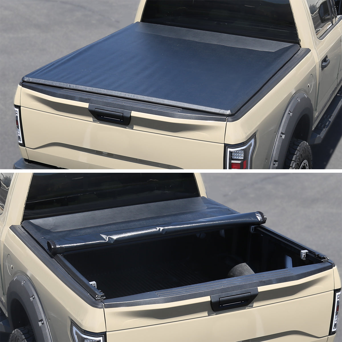 2019-2022 Chevrolet Silverado/GMC Sierra 2500HD/3500HD 6.5FT Bed Roll Up Tonneau Cover