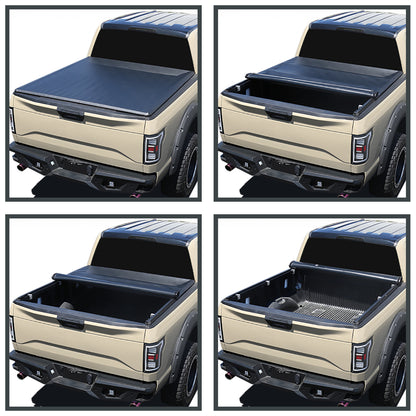 2007-2021 Toyota Tundra 5.5FT Short Bed Soft Roll Up Tonneau Cover