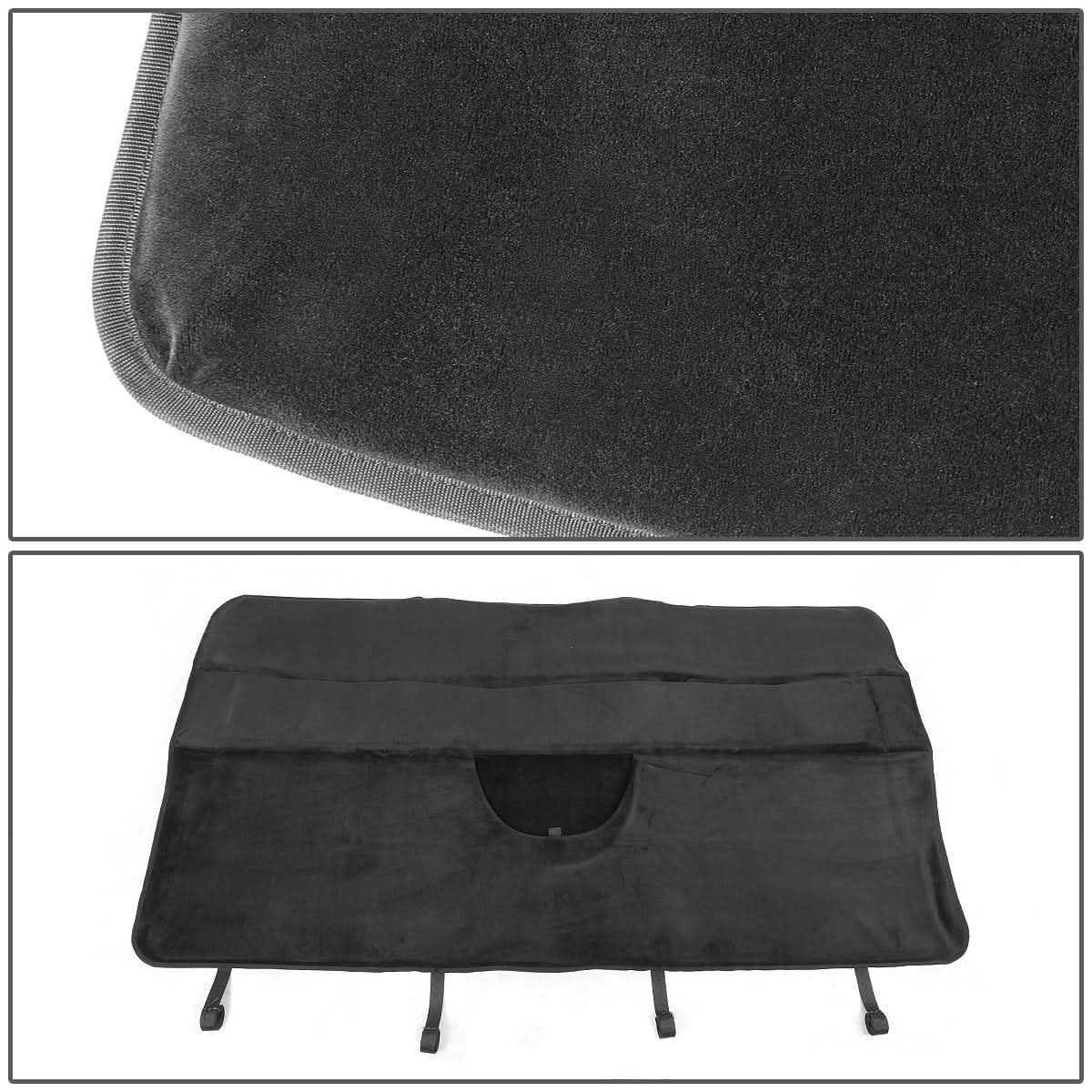 Universal Tailgate Cover Pouch 62"W x 17"H Waterproof Adjustable