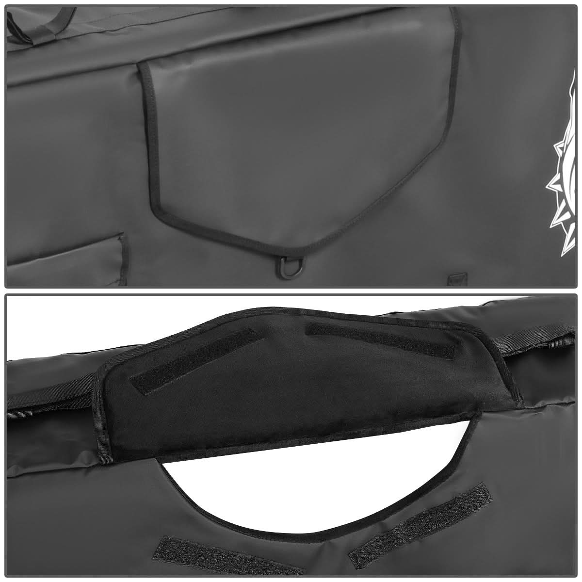 Universal Tailgate Cover Pouch 62"W x 17"H Waterproof Adjustable