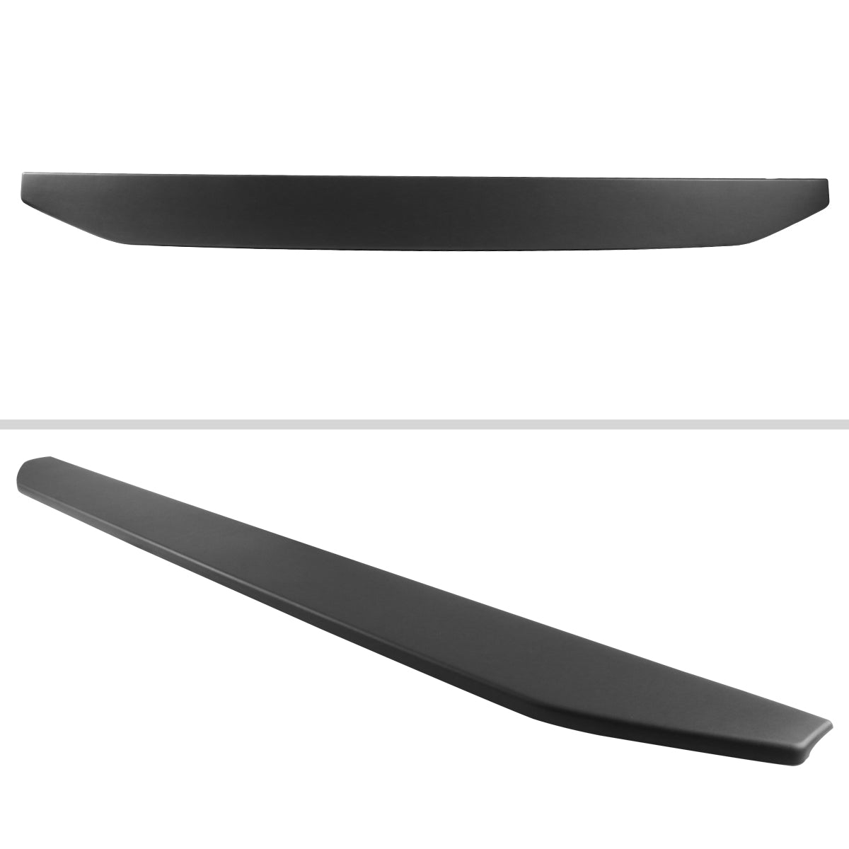 2013-2018 Nissan Frontier Black Textured ABS Tailgate Molding Protector Cap