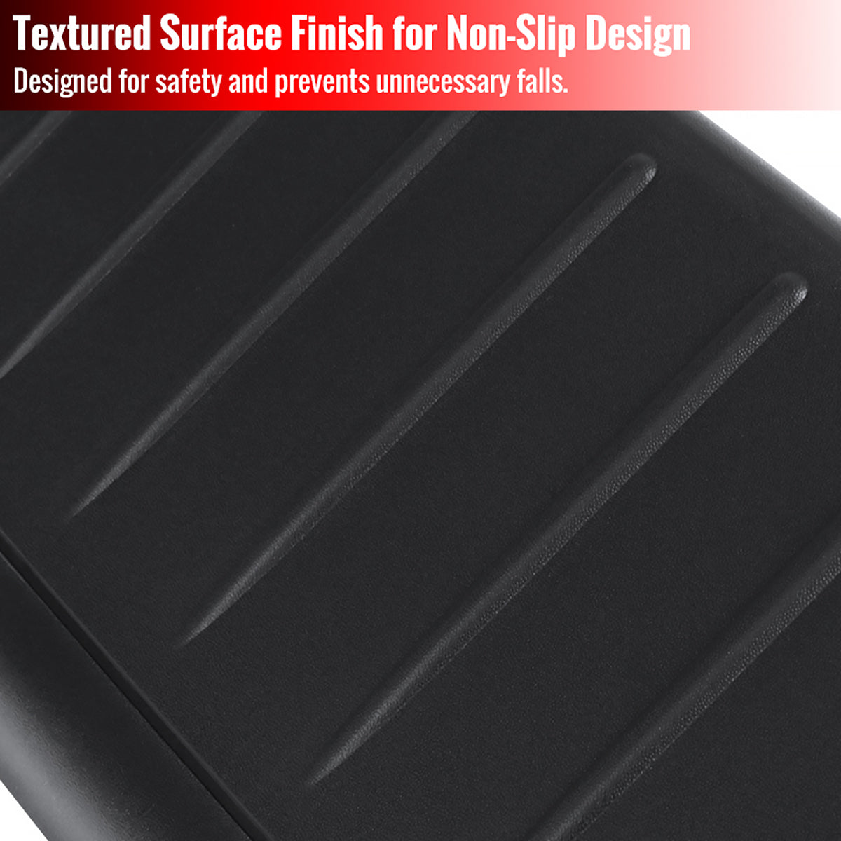 2006-2008 Dodge RAM 1500 / 2006-2009 RAM 2500 3500 Black Textured ABS OE Style Tailgate Cap Cover