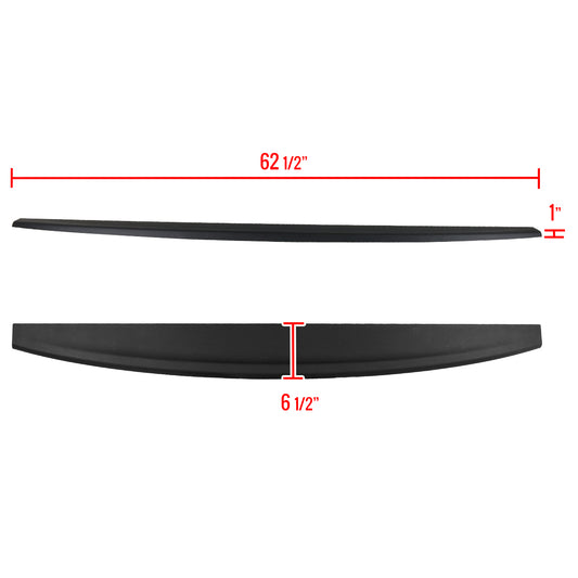 2009-2018 Dodge RAM 1500 / 2019 RAM Classic / 2010-2018 RAM 2500 3500 Black Textured ABS OE Style Tailgate Cap Cover
