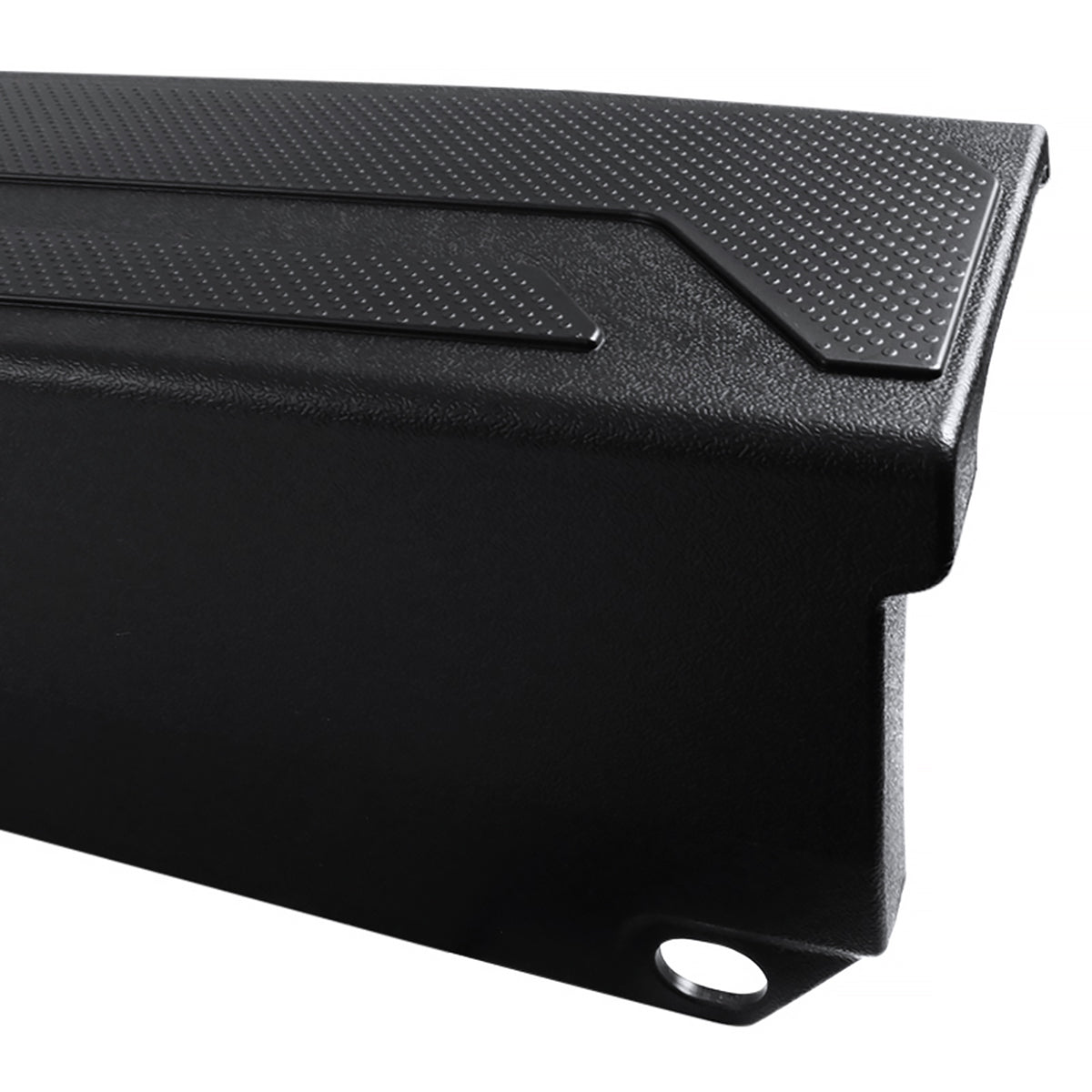 2016-2019 Toyota Tacoma Black Textured ABS Tailgate Cap Protector Cover
