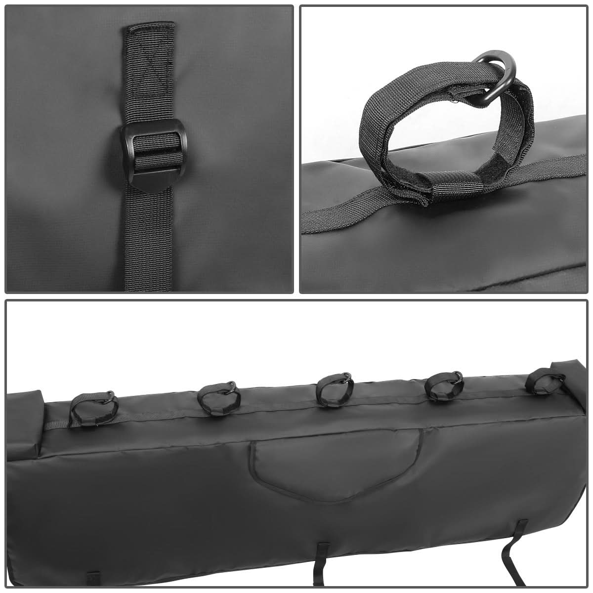 Waterproof Tailgate Cover with 5-Bike Racks - 61 Inch Wide
