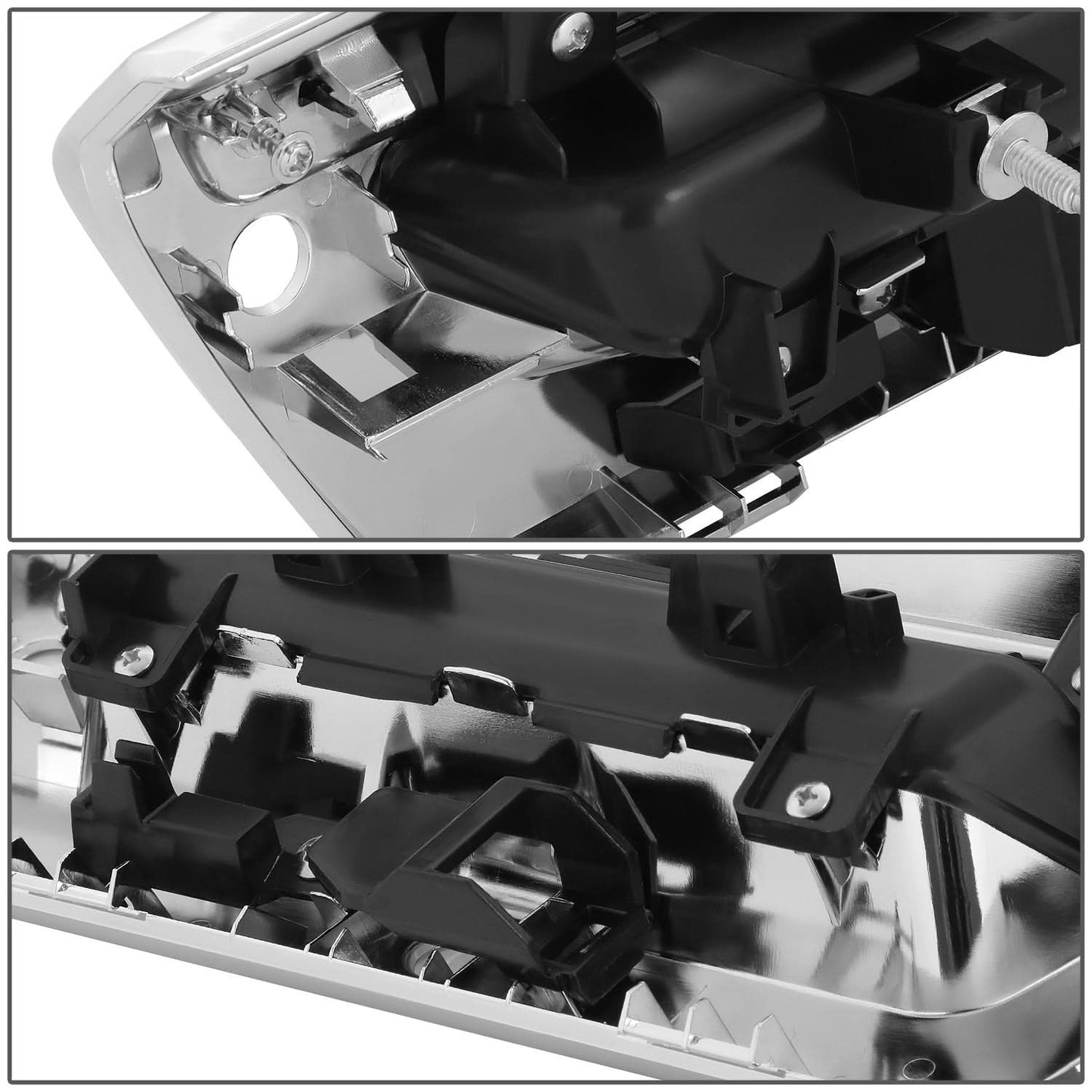 2015-2020 Ford F-150 Tailgate Door Handle Covers Chrome