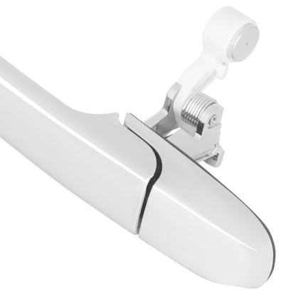 02-06 Honda CR-V Door Handle Covers - Chrome Steel/Plastic