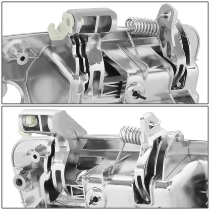 2010-2014 Honda Ridgeline Door Handle Covers w/ Camera Hole Chrome