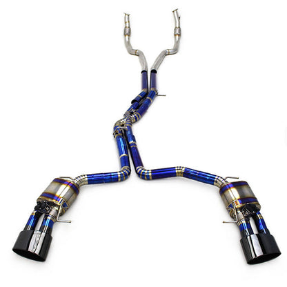 Valved Catback Exhaust System for Audi RS6 RS7