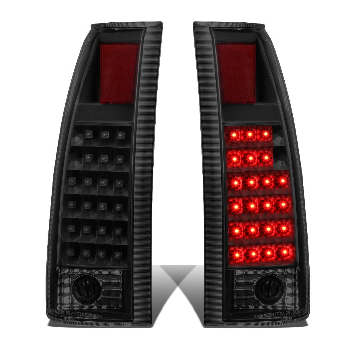 1989-1990 Chevrolet C1500 C2500 C3500 K1500 K2500 K3500 LED Tail Lights