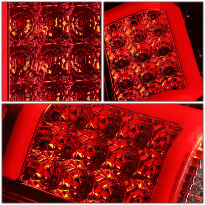 07-14 Chevy Silverado GMC Sierra TRON Style C-Bar LED Tail Lights