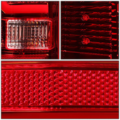 07-14 Chevy Silverado GMC Sierra TRON Style C-Bar LED Tail Lights