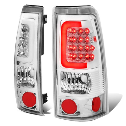 99-03 Chevrolet Silverado Sierra C-Bar 3D U-Halo LED Tail Lights