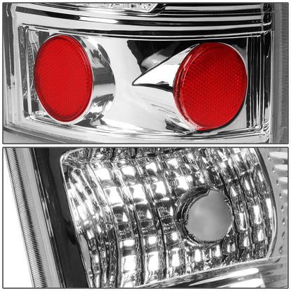 99-03 Chevrolet Silverado Sierra C-Bar 3D U-Halo LED Tail Lights