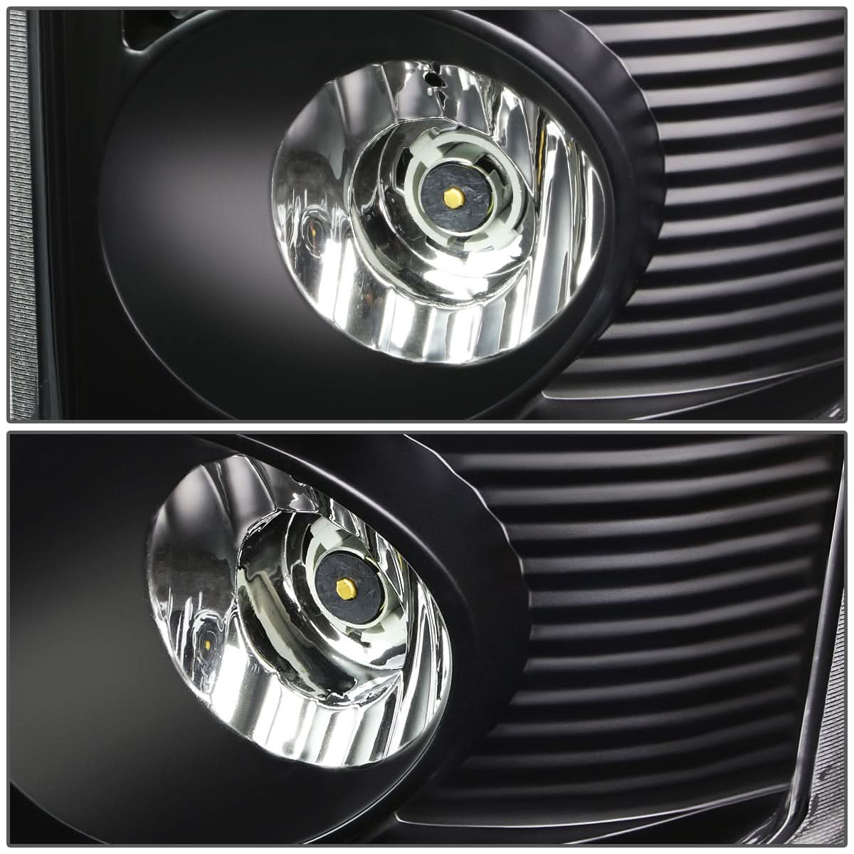 02-06 Dodge Ram 1500/2500/3500 LED Tail Lights - Black/Clear