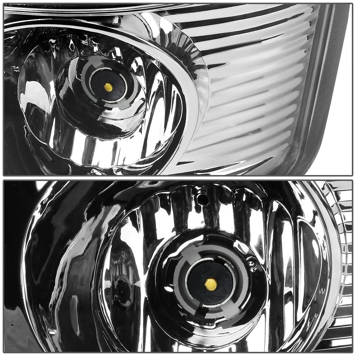 02-06 Dodge Ram 1500 2500 3500 LED Tail Lights - Chrome/Clear