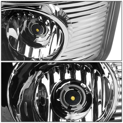 02-06 Dodge Ram 1500 2500 3500 LED Tail Lights - Chrome/Clear