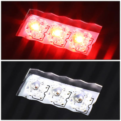 07-09 Dodge Ram C-Bar 3D U-Halo LED Tail Lights Black/Clear