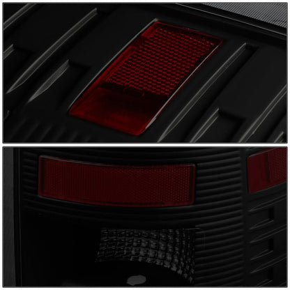 09-17 Dodge Ram 1500/2500/3500 LED Tail Lights - Black Smoke