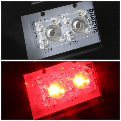 94-02 Dodge Ram LED Tail Lights - Black/Clear