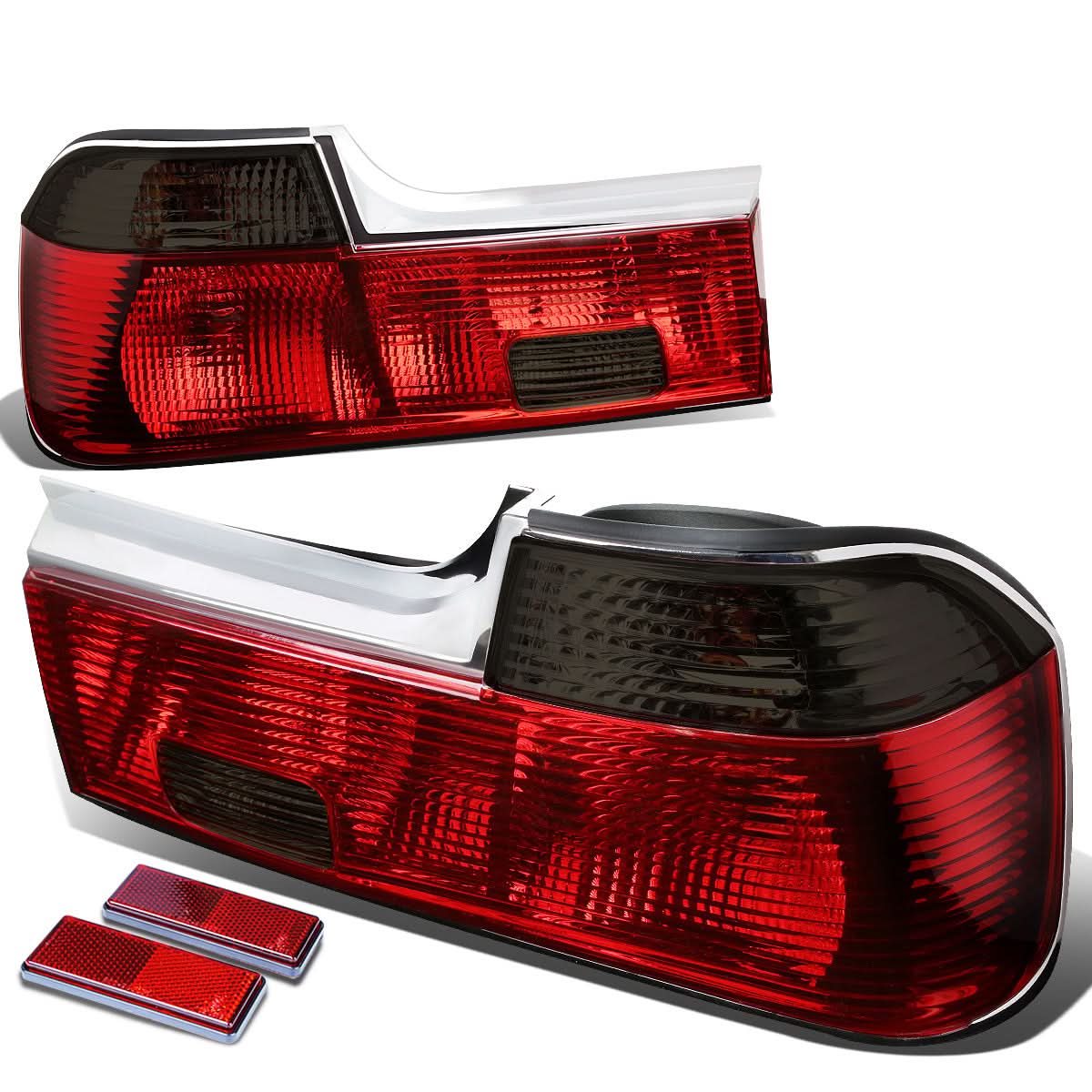 88-94 BMW 735i/740i/740iL/750iL Red Smoke Tail Lights