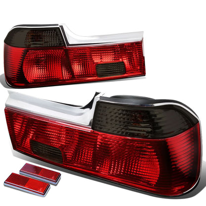 88-94 BMW 735i/740i/740iL/750iL Red Smoke Tail Lights