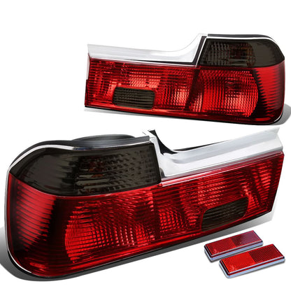 88-94 BMW 735i/740i/740iL/750iL Red Smoke Tail Lights
