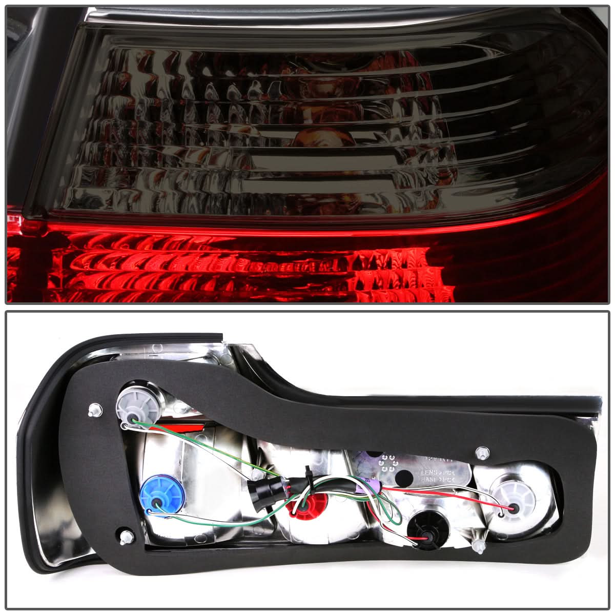 88-94 BMW 735i/740i/740iL/750iL Red Smoke Tail Lights
