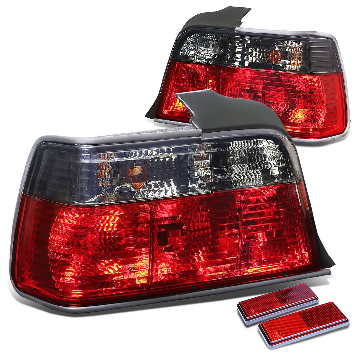 92-98 BMW 318i 320i 323i 325i M3 Red Smoke Tail Lights