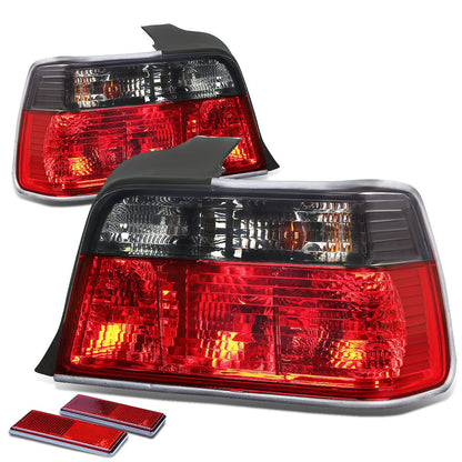 92-98 BMW 318i 320i 323i 325i M3 Red Smoke Tail Lights