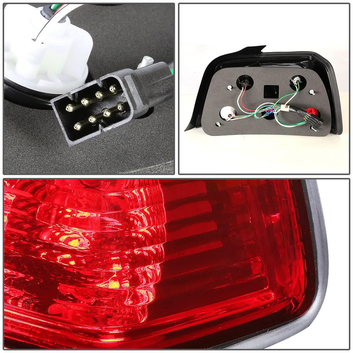 92-98 BMW 318i 320i 323i 325i M3 Red Smoke Tail Lights